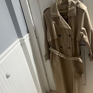Vogue Beige Trench Coat